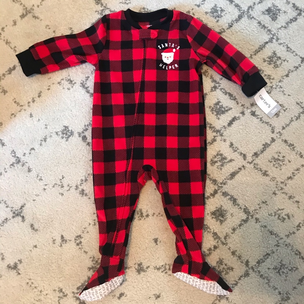 Fleece Zip Pajamas